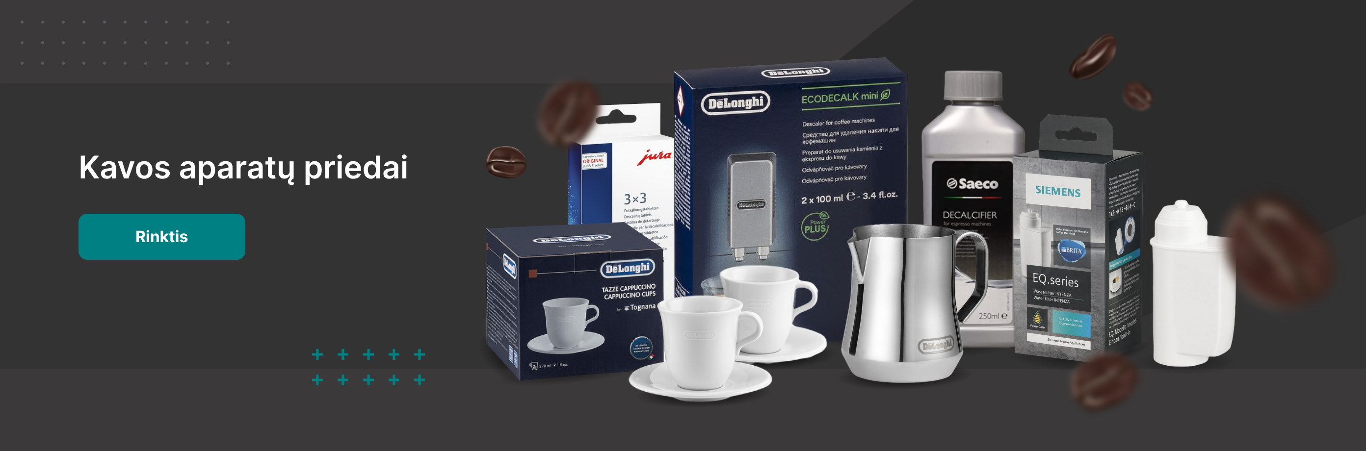 Kavos aparatų priedai