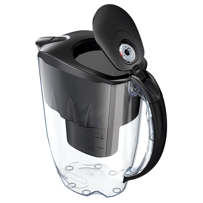 AQUAPHOR Jasper Maxfor+ (Juodas) geriamo vandens ąsotis