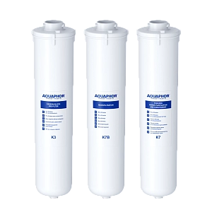 AQUAPHOR Crystal ECO filtrų rinkinys (K3-K7B-K7))