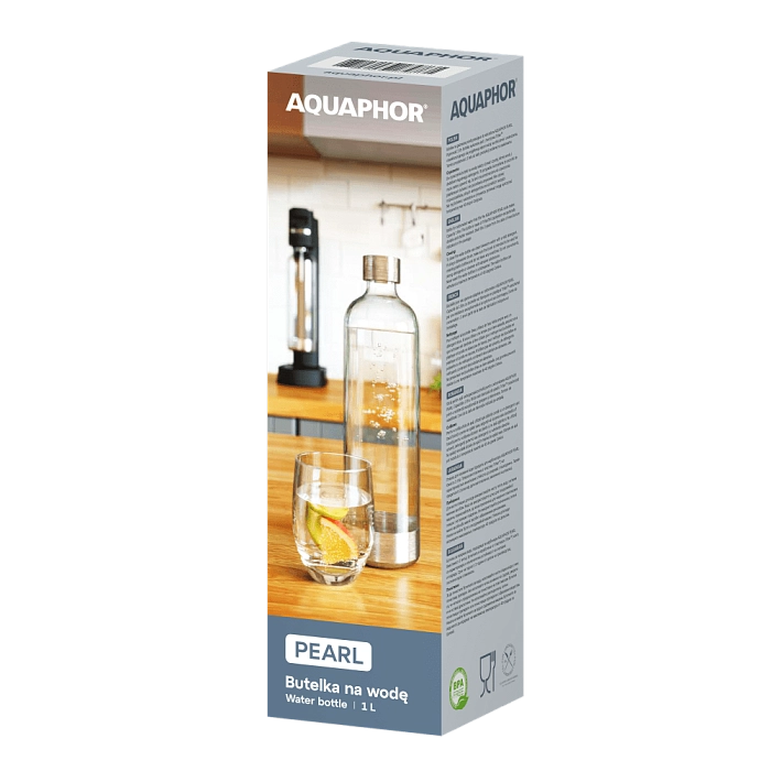 Gazuoto vandens Buteliukas Aquaphor Pearl