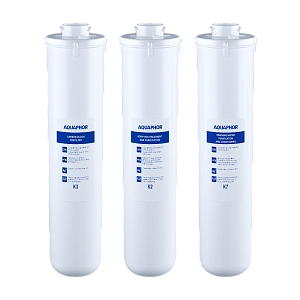 AQUAPHOR  Crystal (K3-K2-K7) filtrų  rinkinys metams