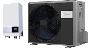 MIDEA M-THERMAL ARCTIC SPLIT oras-vanduo šilumos siurblys (MHA-V14W/D2RN8-B2/HB-A160/CGN8-B2