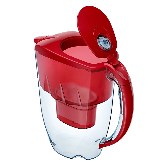 AQUAPHOR Jasper Maxfor+ (Raudonas) geriamo vandens ąsotis