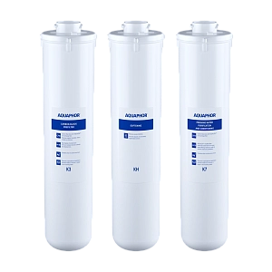 AQUAPHOR  Crystal H (K3-KH-K7) filtrų rinkinys metams