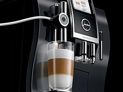 Jura kavos aparatų remontas. Nešildo vandens.