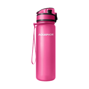 Aquaphor filtruojanti gertuvė City   500 ml (Rožinė)