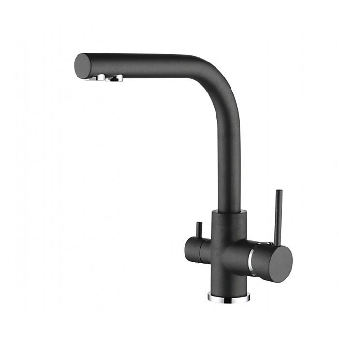 Aquaphor vandens maišytuvas su geriamojo vandens funkcija 2963L (Grafitas)