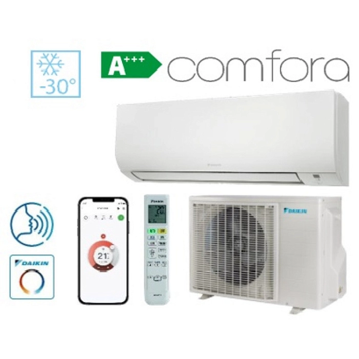 DAIKIN sieninai oro kondicionieriai oras-oras NORDIC COMFORA FTXTP25A/RXTP25A