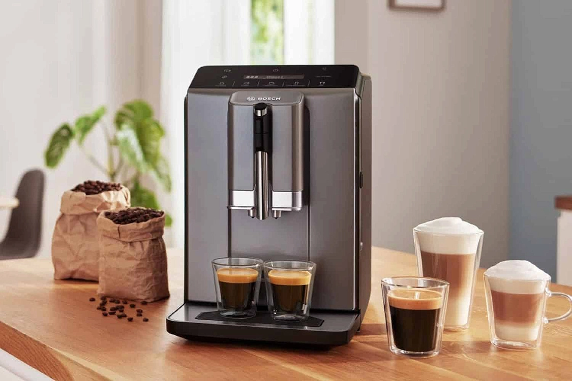 BOSCH kavos aparatų apžiūra: iš prietaiso bėga tik vanduo, bet ne kava