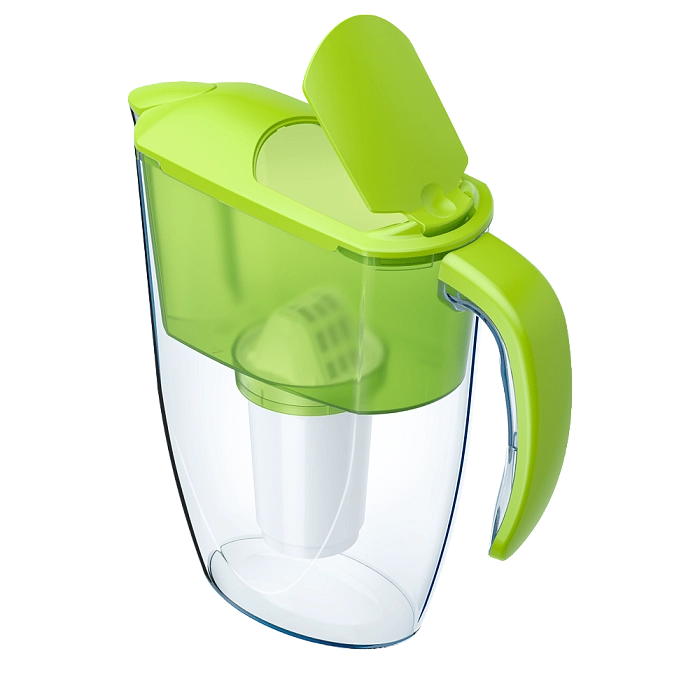 AQUAPHOR Smile (Žalsvai gelsvas) geriamo vandens ąsotis