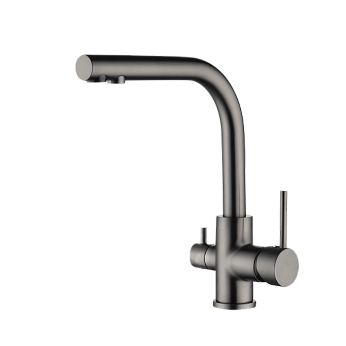 Aquaphor vandens maišytuvas su geriamojo vandens funkcija 2963L (Pilkas)