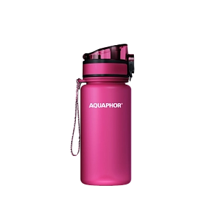 Aquaphor filtruojanti gertuvė City 350 ml  (Rožinė)