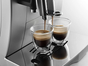 De'Longhi espresso dvigubo stiklo puodeliai DLSC310