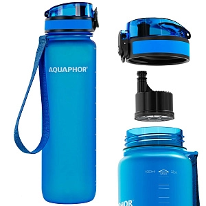Aquaphor filtruojanti gertuvė City 800 ml (Mėlyna)