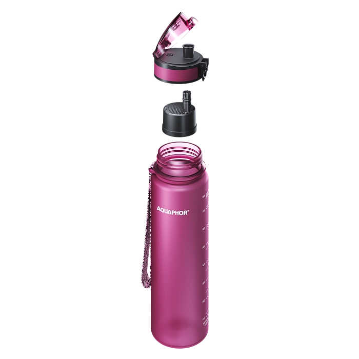 Aquaphor filtruojanti gertuvė City 800 ml (Rubinas)